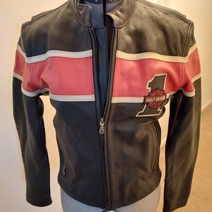Harley Davidson Leather Jacket- Men's Small or Womens Medium